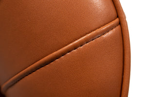 VIG Furniture Divani Casa Susan Modern Orange Leatherette Lounge Chair VGBNEC-084-ORG