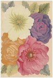 Nourison Tropics TS10 Floral Handmade Tufted Indoor Area Rug Multicolor 7'6" x 9'6" 99446017512