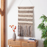 Safavieh Sedona Woven Wall Art 101 Ivory / Black 50% Mix Nz Wool + 50% Imported Wool SWA101Z-2