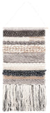 Safavieh Sedona Woven Wall Art 108 Ivory / Black Mix Nz Wool+Bamboo+Felt SWA108Z-2