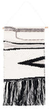 Safavieh Sedona Woven Wall Art 111 Ivory / Black Mix Bamboo Wool SWA111Z-2