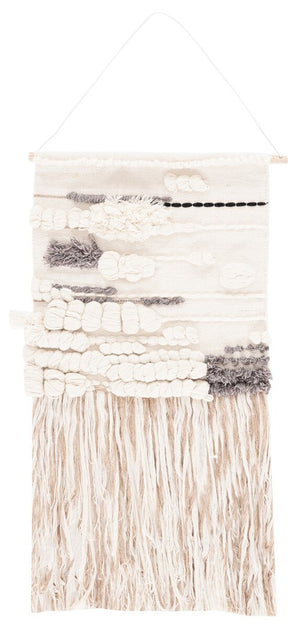 Safavieh Sedona Woven Wall Art 115 Ivory / Beige Mix Nz Wool +Jute SWA115B-2