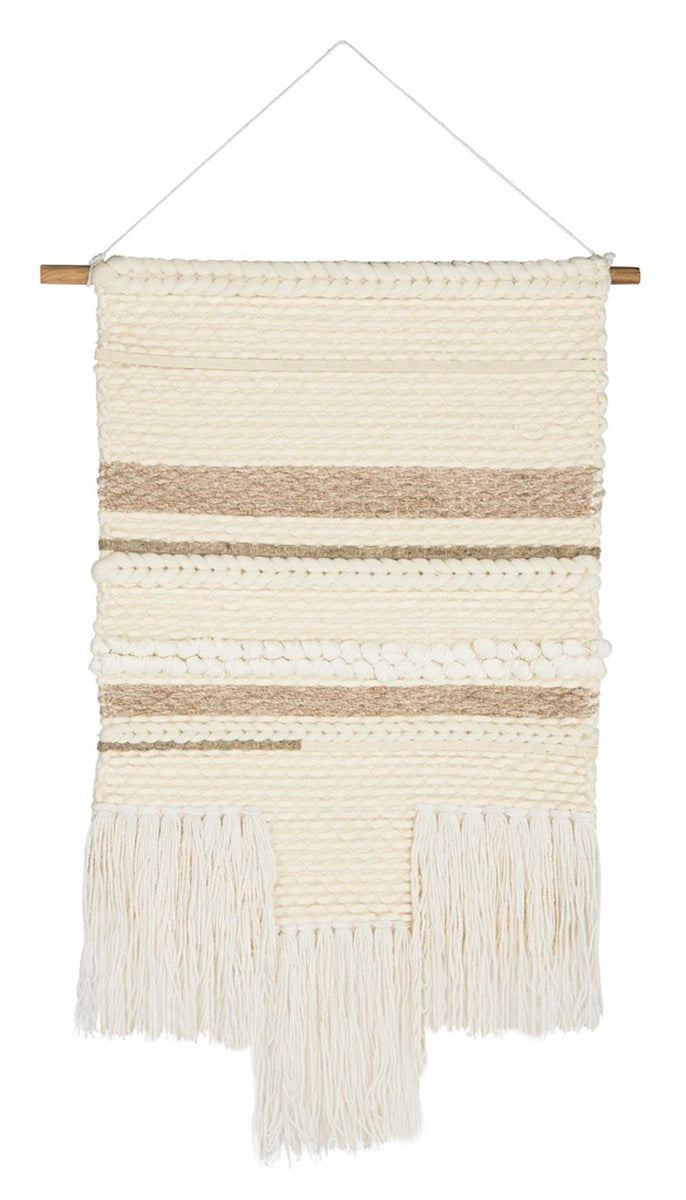 Sedona Woven Wall Art 119 Ivory Beige