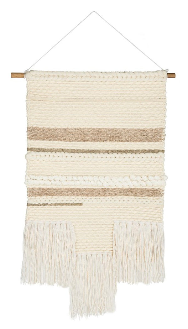 Sedona Woven Wall Art 119 Ivory Beige