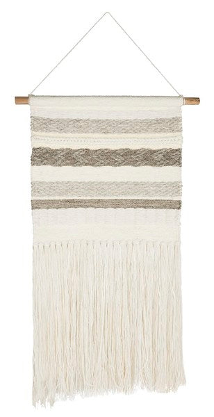 Sedona Woven Wall Art 121 Ivory Grey