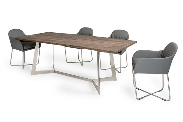 VIG Furniture Modrest Sweeny Modern Grey Dining Chair VGEDCMI6009-GRY