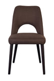 Porter Designs Prato Upholstered Transitional Dining Chair Brown 07-204C-02-683-1