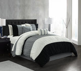 Fay Black Queen 9pc Comforter Set