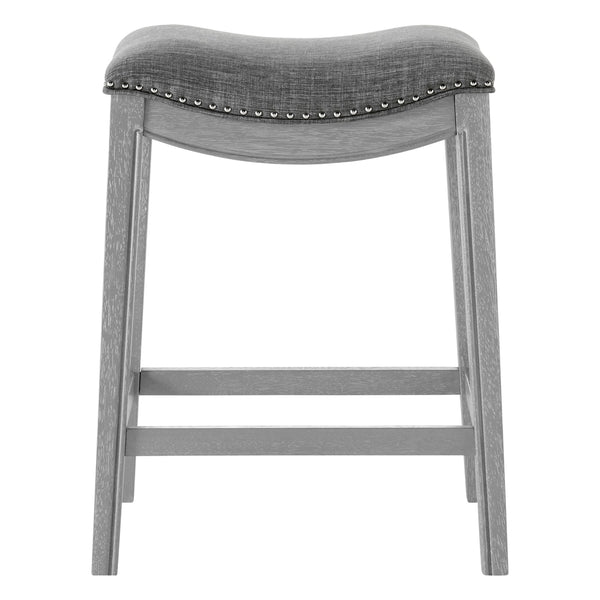 Grover Fabric Counter Stool Lyon Dark Gray