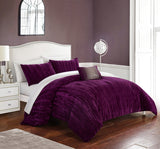 Westmont Plum Queen 4pc Comforter Set