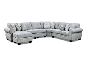 Fusion 1179/1175/1172/1170 Transitional Sectional 1179/1175/1172/1170 Satisfaction Metal