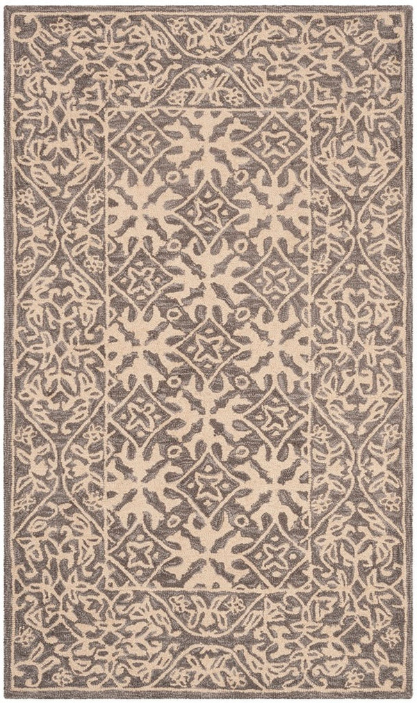 Safavieh Suzani 101 Hand Hooked 80% Wool and 20% Cotton Rug SZN101A-3