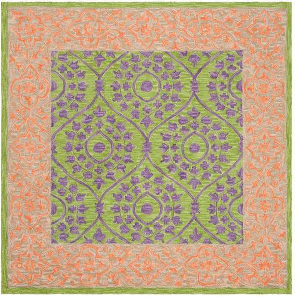 Safavieh Suzani 102 Hand Hooked 80% Wool and 20% Cotton Rug SZN102A-3