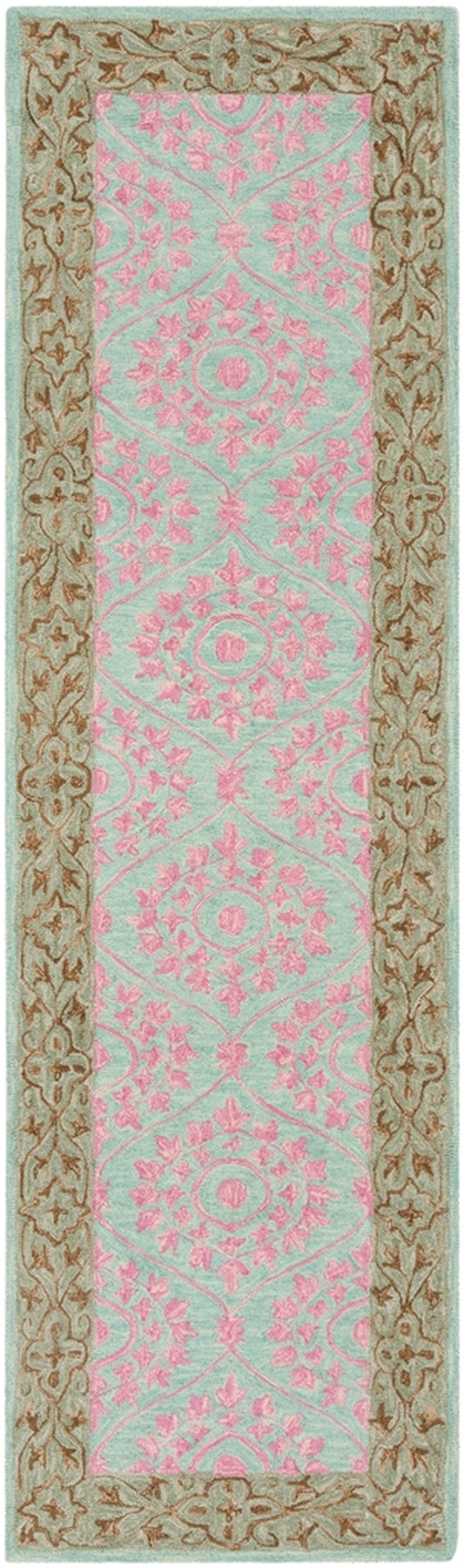 Safavieh Suzani 103 Hand Hooked 80% Wool and 20% Cotton Rug SZN103A-3