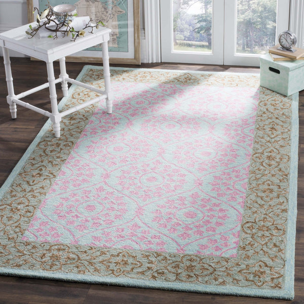 Safavieh Suzani 103 Hand Hooked 80% Wool and 20% Cotton Rug SZN103A-3