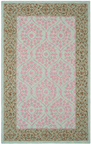 Safavieh Suzani 103 Hand Hooked 80% Wool and 20% Cotton Rug SZN103A-3