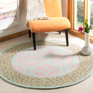 Safavieh Suzani 103 Hand Hooked 80% Wool and 20% Cotton Rug SZN103A-3