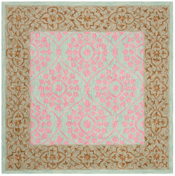 Safavieh Suzani 103 Hand Hooked 80% Wool and 20% Cotton Rug SZN103A-3