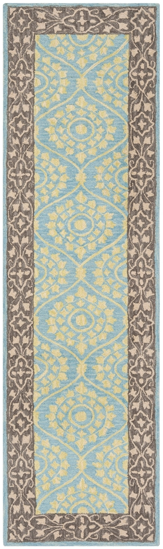 Safavieh Suzani 104 Hand Hooked 80% Wool and 20% Cotton Rug SZN104A-3