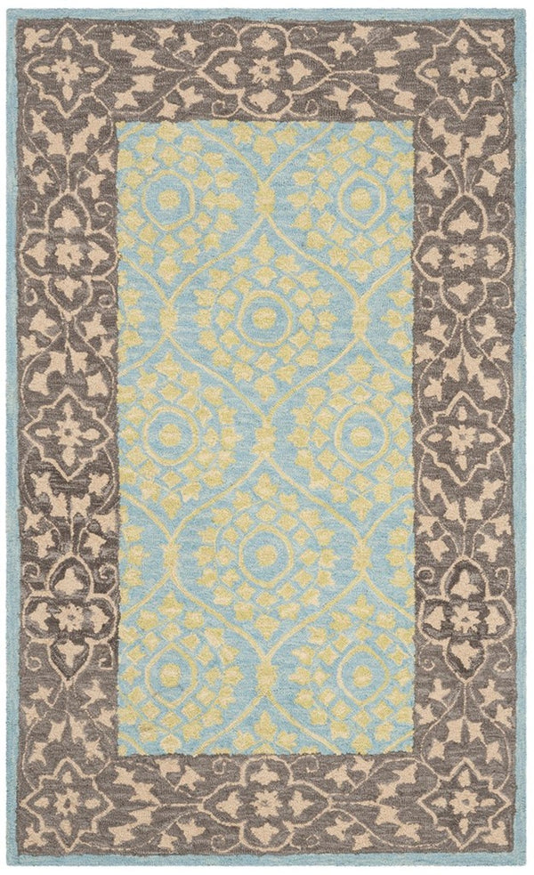 Safavieh Suzani 104 Hand Hooked 80% Wool and 20% Cotton Rug SZN104A-3