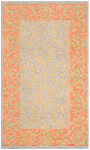 Safavieh Suzani 105 Hand Hooked 80% Wool and 20% Cotton Rug SZN105A-3