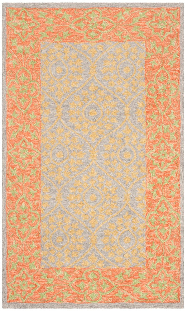 Safavieh Suzani 105 Hand Hooked 80% Wool and 20% Cotton Rug SZN105A-3