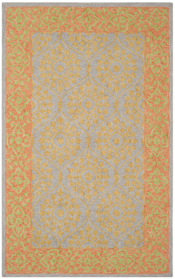 Safavieh Suzani 105 Hand Hooked 80% Wool and 20% Cotton Rug SZN105A-3