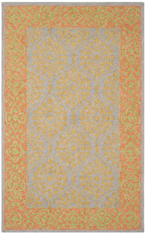 Safavieh Suzani 105 Hand Hooked 80% Wool and 20% Cotton Rug SZN105A-3