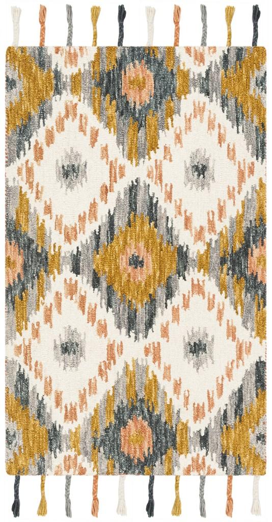 Safavieh Suzani 201 Hand Hooked Wool Rug SZN201A-3