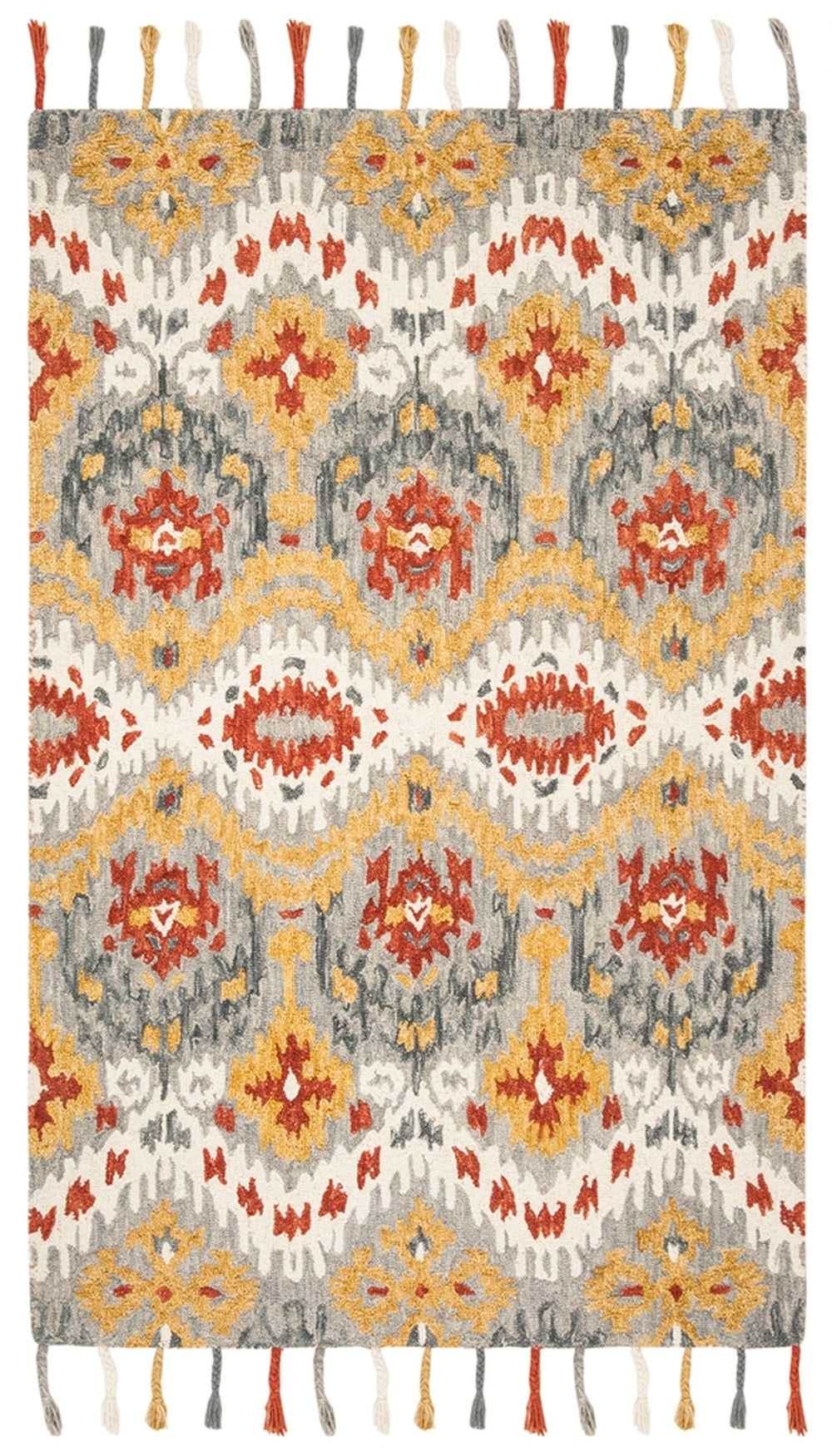 Safavieh Suzani 202 Hand Hooked Wool Rug SZN202A-3