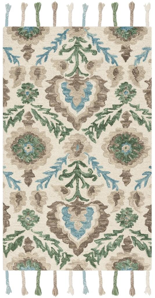 Safavieh Suzani 207 Hand Hooked Wool Rug SZN207A-8