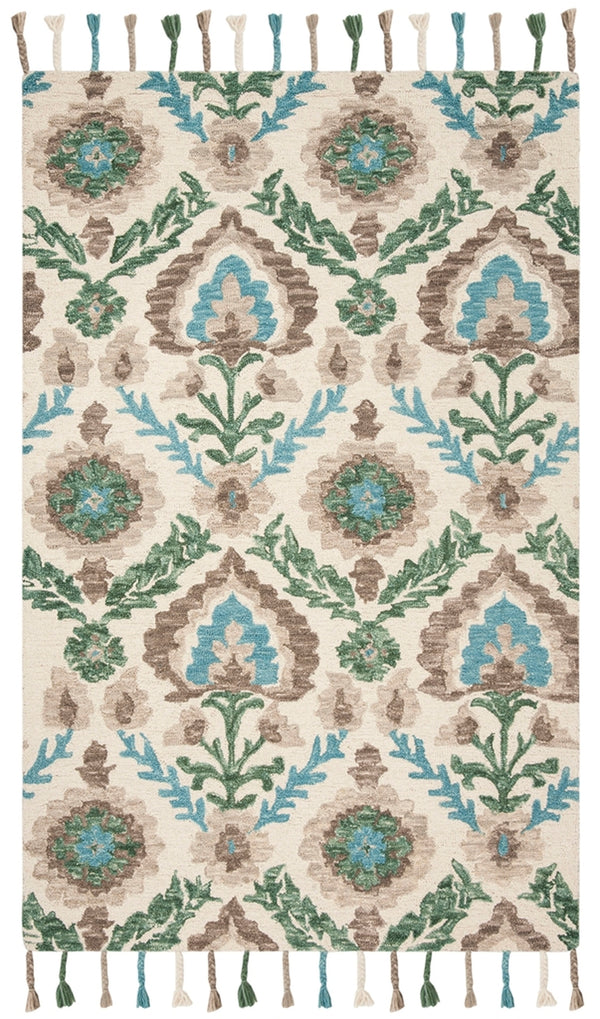 Safavieh Suzani 207 Hand Hooked Wool Rug SZN207A-8