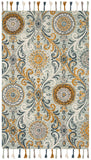 Suzani 209 Hand Hooked Wool Rug