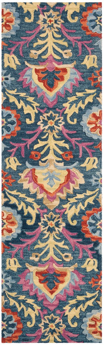 Suzani Hand Hooked Rug – Luxurious Wool Pile for Timeless Elegance and