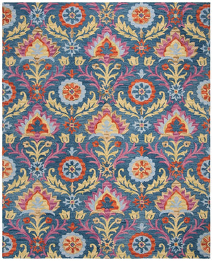Safavieh Suzani 312 Hand Hooked Wool and Cotton Rug SZN312A-3