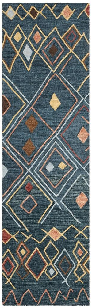 Safavieh Suzani 314 Hand Hooked Wool and Cotton Rug SZN314A-3