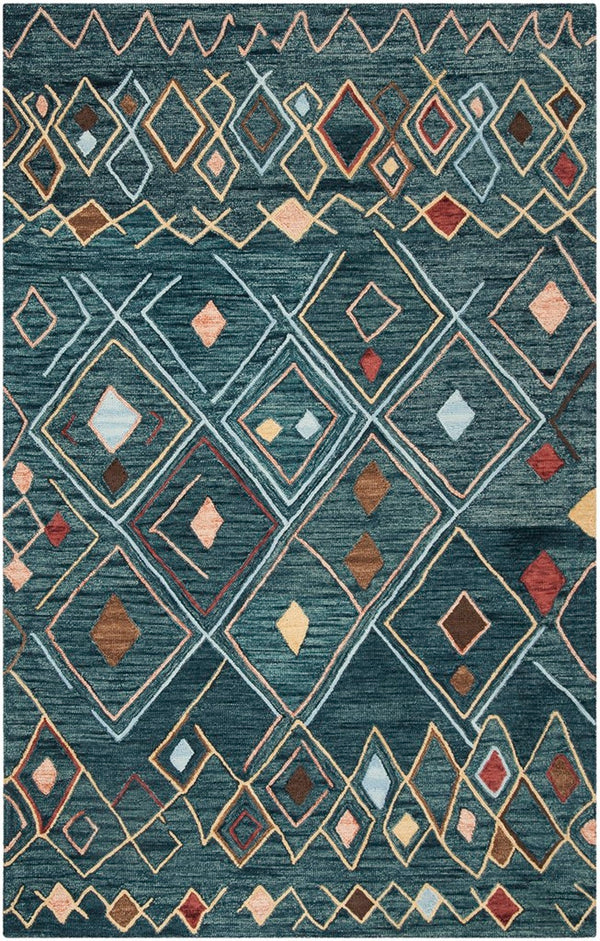 Safavieh Suzani 314 Hand Hooked Wool and Cotton Rug SZN314A-3
