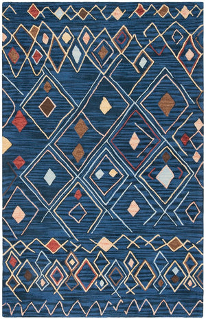 Safavieh Suzani 316 Hand Hooked Wool and Cotton Rug SZN316A-3