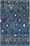 Suzani 316 Hand Hooked Wool and Cotton Rug
