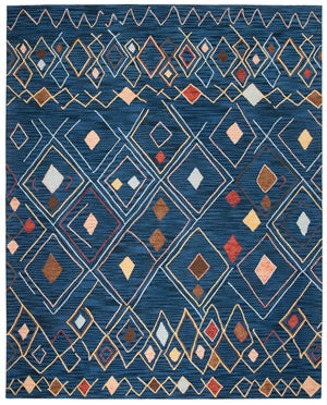 Safavieh Suzani 316 Hand Hooked Wool and Cotton Rug SZN316A-3