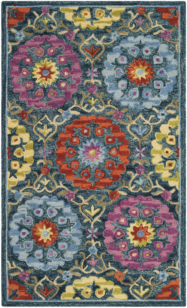 Safavieh Suzani 328 Hand Hooked Wool Rug SZN328A-3