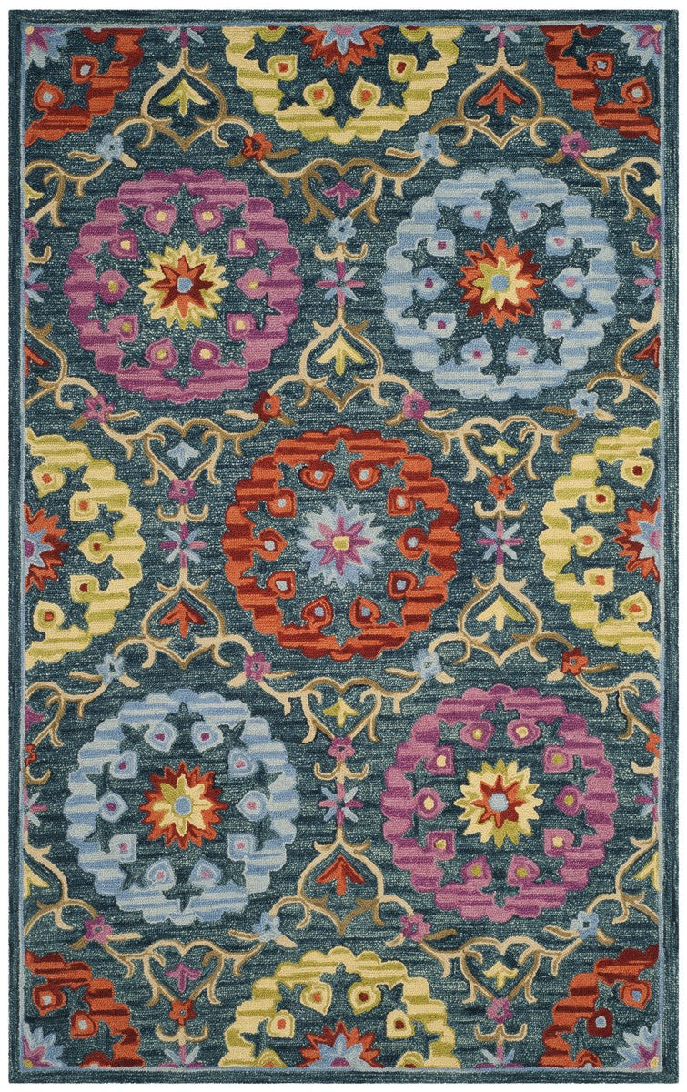 Safavieh Suzani 328 Hand Hooked Wool Rug SZN328A-3