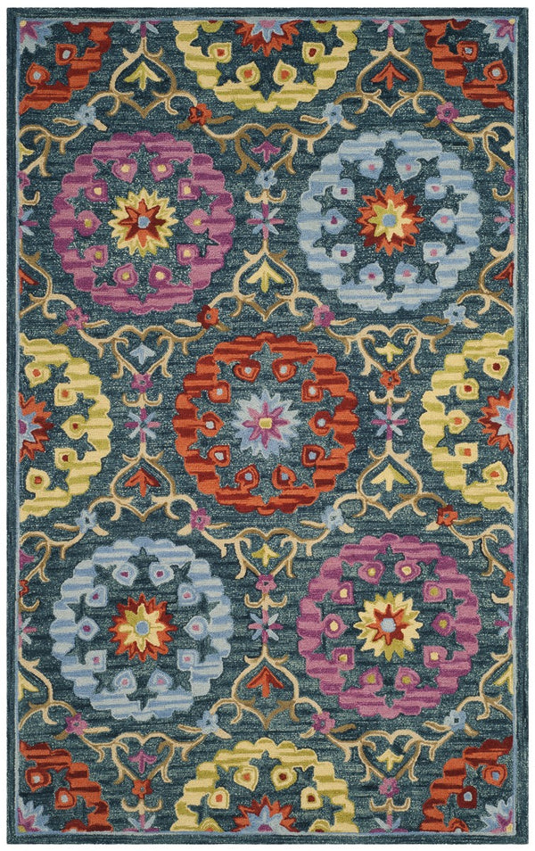 Safavieh Suzani 328 Hand Hooked Wool Rug SZN328A-3