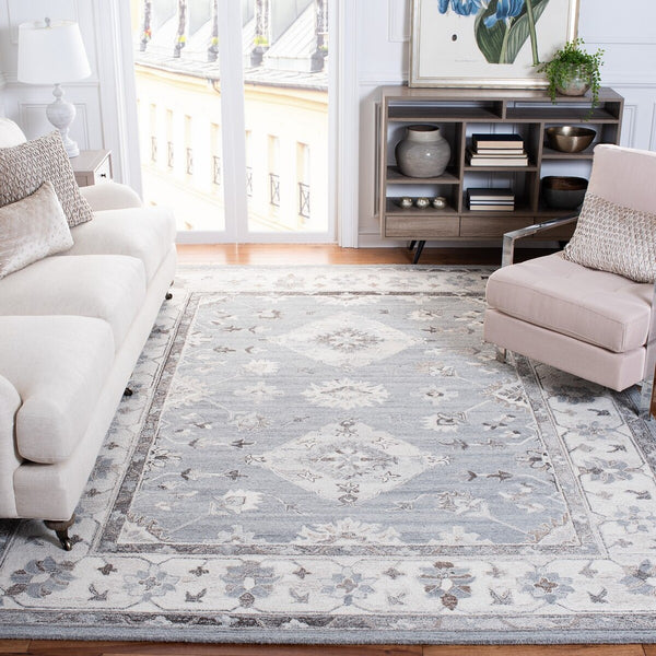 Safavieh Suzani 331 Hand Tufted Wool and Cotton with Latex Contemporary Rug SZN331A-8