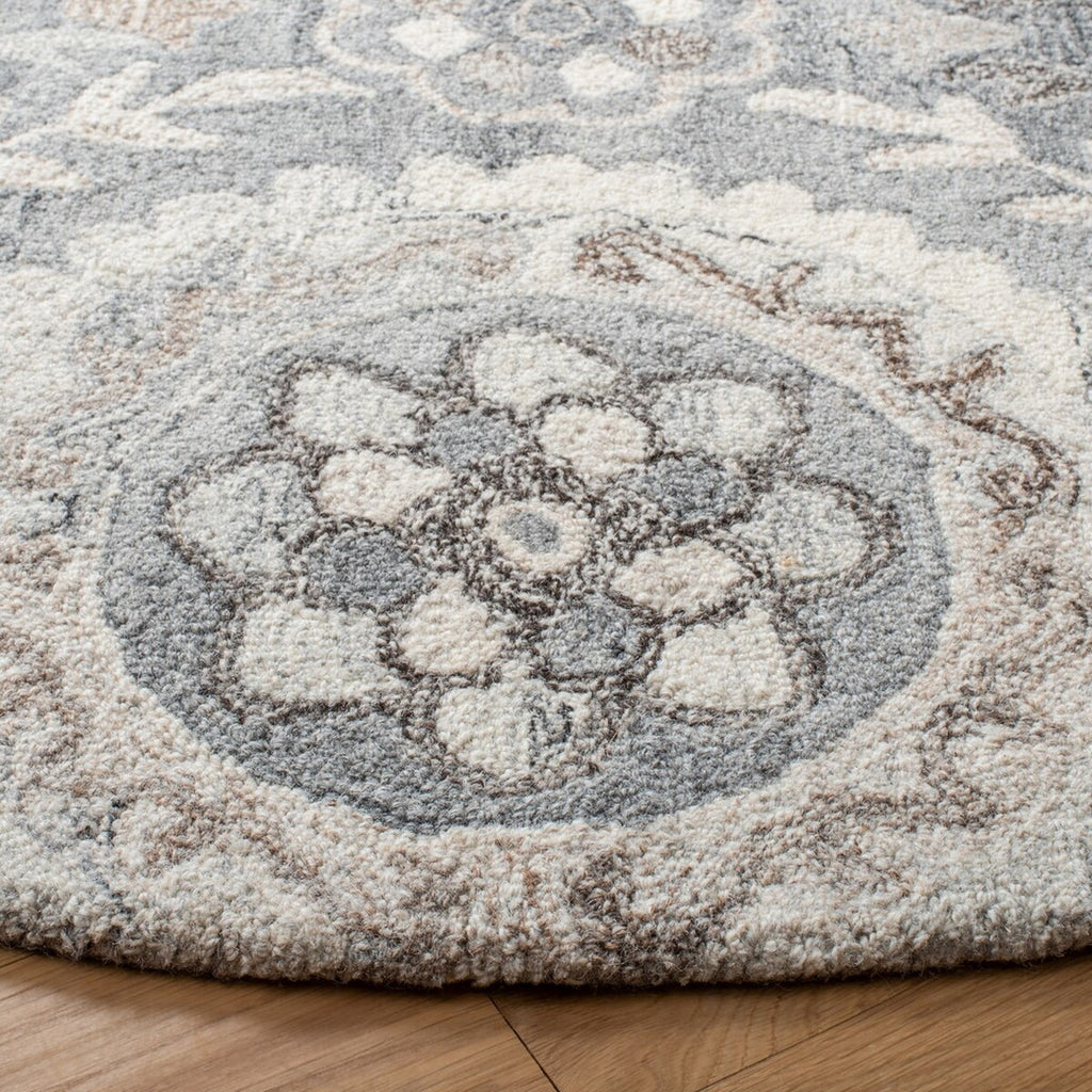 Safavieh Suzani 334 Hand Tufted Wool and Cotton with Latex Contemporary Rug SZN334F-8