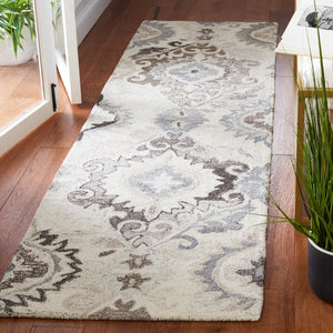 Safavieh Suzani 336 Hand Tufted Wool and Cotton with Latex Contemporary Rug SZN336A-8