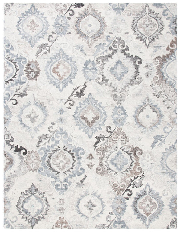 Safavieh Suzani 336 Hand Tufted Wool and Cotton with Latex Contemporary Rug SZN336A-8