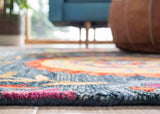 Safavieh Suzani 374 Hand Hooked Wool and Cotton Rug SZN374A-3