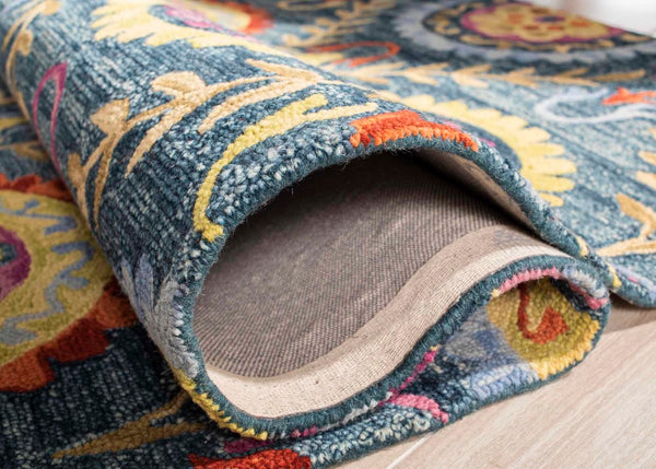 Safavieh Suzani 374 Hand Hooked Wool and Cotton Rug SZN374A-3