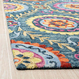 Safavieh Suzani 374 Hand Hooked Wool and Cotton Rug SZN374A-3
